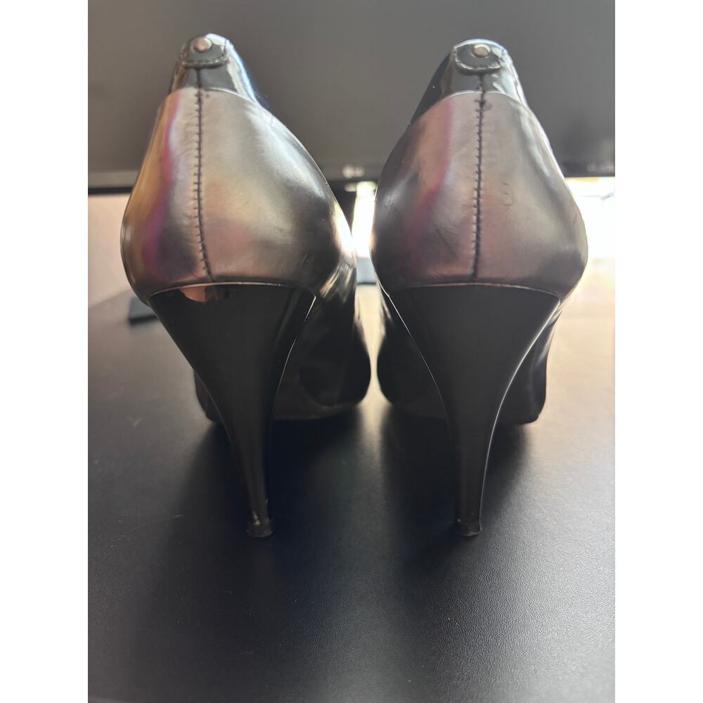 Kenneth Cole - Exclusive 925 Technology Leather Patented Heels Size 7 Pre-Owned - Picture 7 of 9